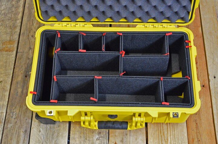 Tutorial - Rasterschaumstoff vs. Trennwand-Set vs. Trekpak für Peli Cases
