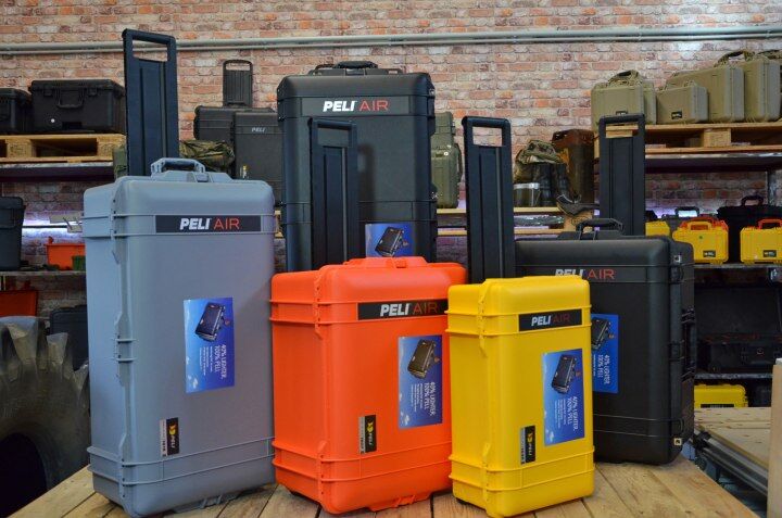 Peli Air Cases mit Trolleyfunktion - Leichtgewicht für den Flugtransport