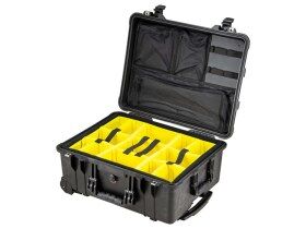 PELI 1519 Pochette Couvercle Organiseur Pour Valise 1510 - Accessoire Original Noir Avec Mousse Et Vis
