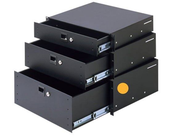 Rack-Schublade 19" 4HE Aluminium