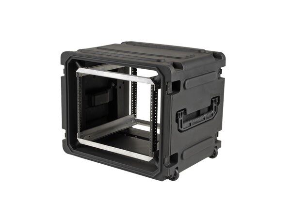 SKB Roto Shockmount Rack 19" 8U 20" profondeur de montage avec trolley