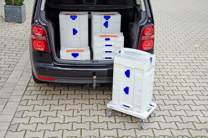 Ordnung mit Boxen-System schaffen - für einen professionellen Kundenauftritt im technischen Außendienst