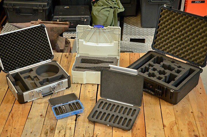 Valise d'échantillons pour les présentations de produits d'entreprise