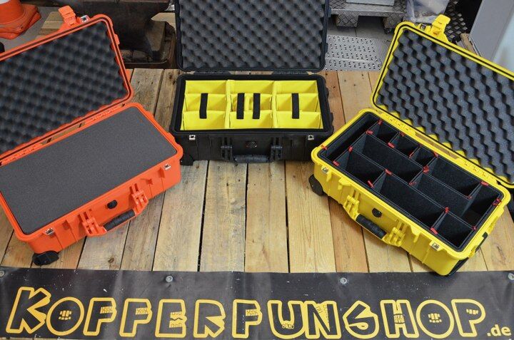 Tutorial - Rasterschaumstoff vs. Trennwand-Set vs. Trekpak für Peli Cases