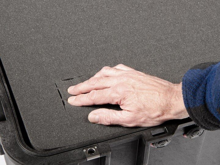 Peli Transport Case 0550 Con Schiuma | Cases 0500 | Peli Cases | 0550-000-110E - Foto 9