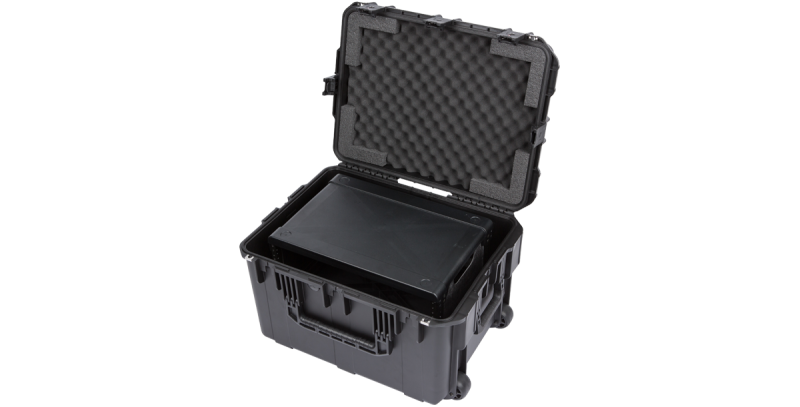 SKB iSeries 2317-14 Fly Rack Case 19" 4U 13" de profondeur de montage avec insert Wireless Mic