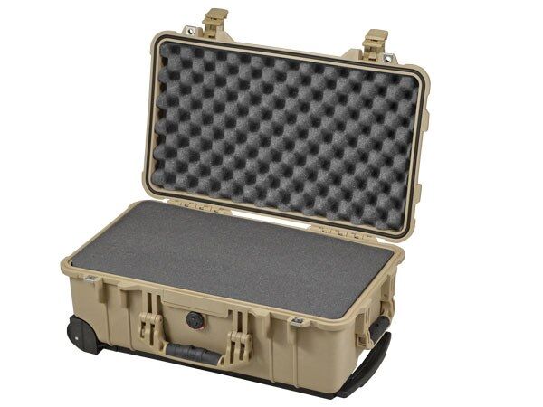 Peli Case 1510 avec mousse sable